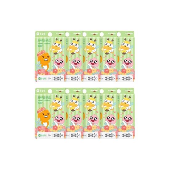 

Группа ILDONG KAKAO FRIENDS Band Mix 14 шт. * 10 упаковок [KAKAO FRIENDS X ILDONG]