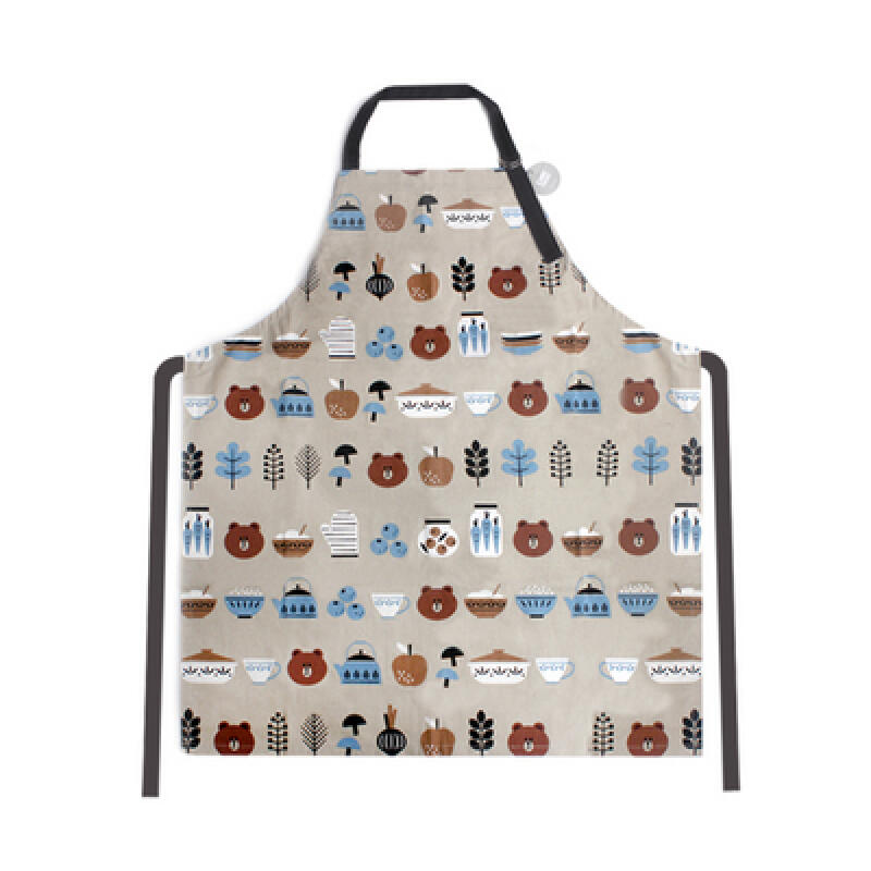 Line Friends Apron - Brown