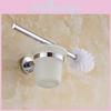 Crossborder 304 Stainless Steel Bathroom Toilet Brush Set With Wall Mount For Easy Cleaning