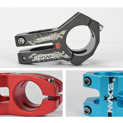 Potence Courte de Vélo Alliage d'Aluminium VTT Riser de Guidon Creux 31.8mm Accessoires de Vélo