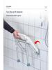 Aluminum Alloy Safety Shower Chair: Foldable Bathing Stool for Elderly & Disabled