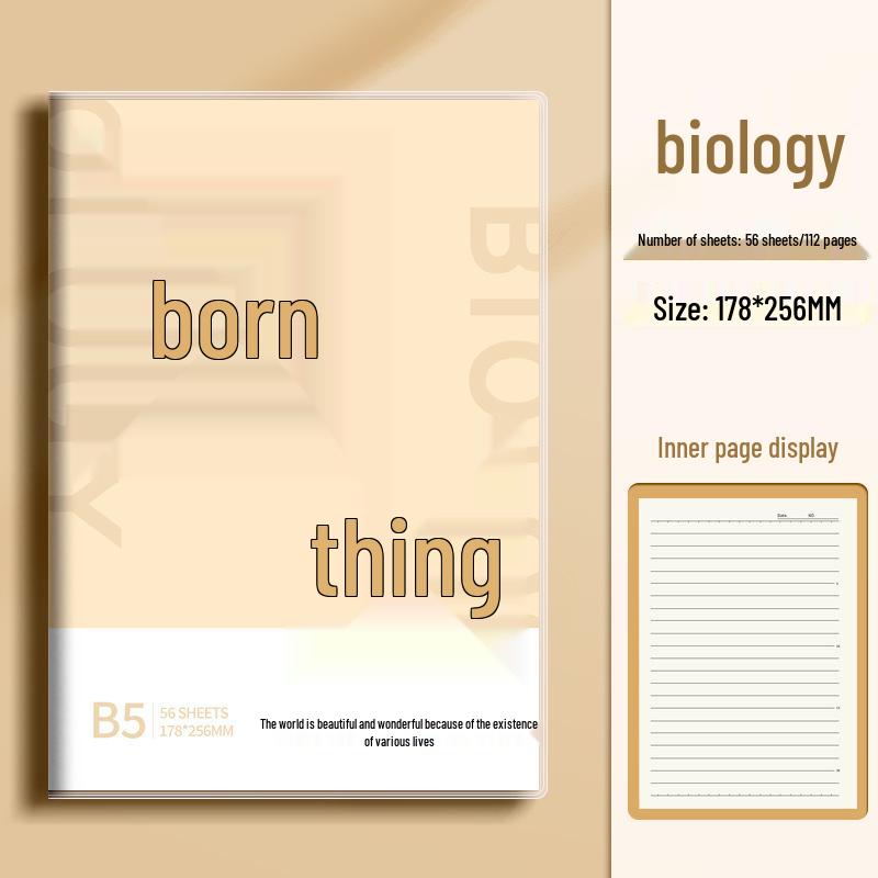 B5 Mehrfächerhefte: Komplettset für Politik, Geschichte, Englisch und Chemie - Perfekt für Schüler der Mittelstufe, Oberstufe und Studenten