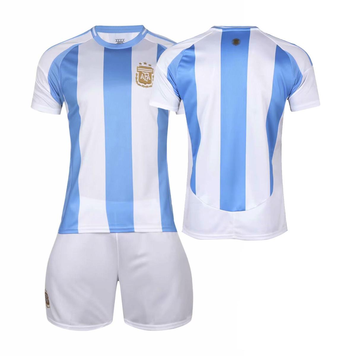 2425 new Argentina national team No. 10 adult children s football jersey jersey wholesale one piece 16