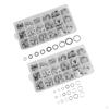 Flat Washer Assortment Gasket Set for Outdoor Construction Shops Kitchens Screws