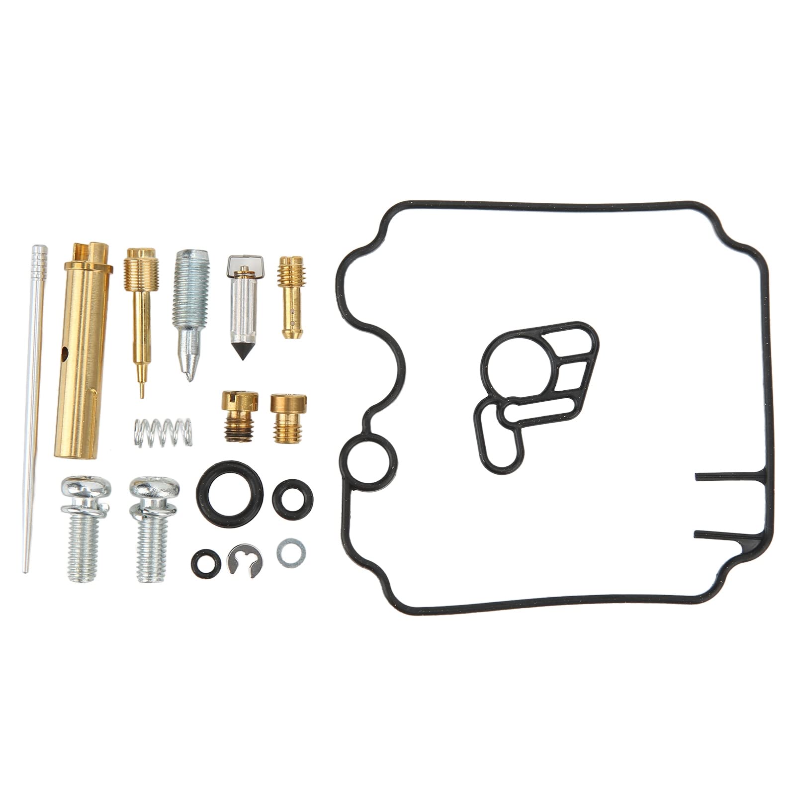 

Motorcycle Carburetor Repair Kit, 18 Pcs Carburetor Repair Set Motorcycle Reconstruction Repair Kit with 5CT9 Needles for FZR250R 3LN normal