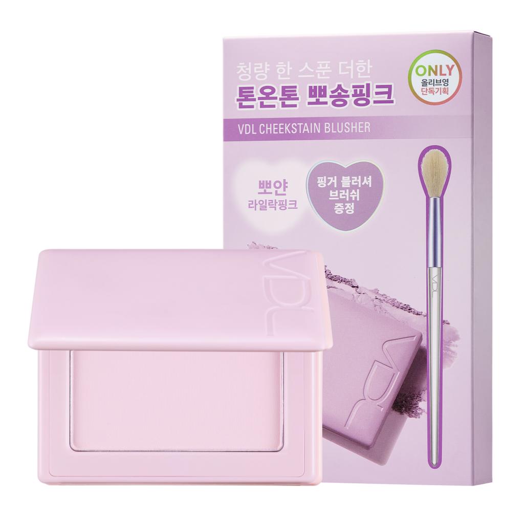 VDL Cheek Stain Blusher (+Finger Brush Special/Single Item)