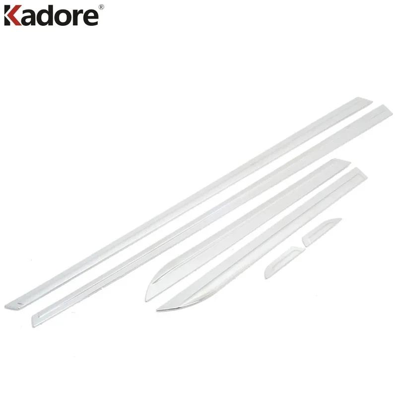 Side Door Body Trim For Mazda 3 Axela 2014 2015 Chrome Door Line Streamer Panel Molding Garnish Strip Car Accessories