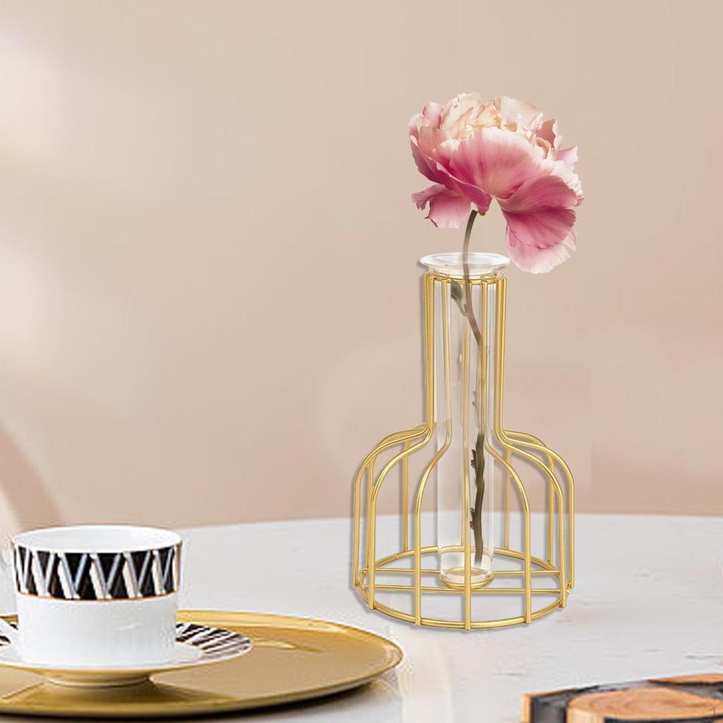 Contemporary Iron Vase for Chic Home Styling