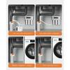 Kitchen Pipe Drainpipe Connector Washing Machine Floor Drain Pipe Tees Sink Elbow Pipe Connector Bathroom Accessories