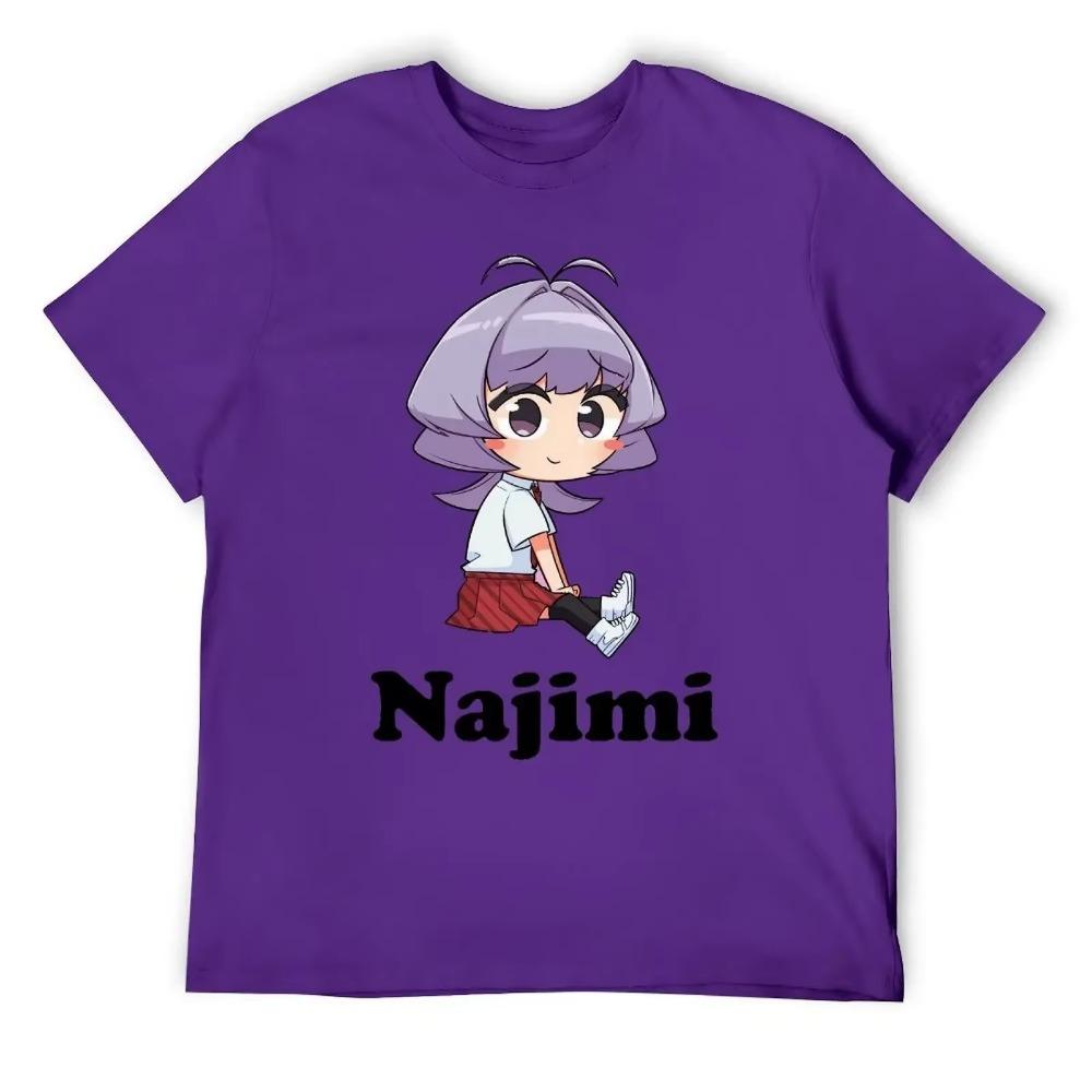 Komi Can T Communicate Najimi For Sale Tshirt Vintage T-shirt Round Neck Movement  Humor Graphic Travel Eur Size
