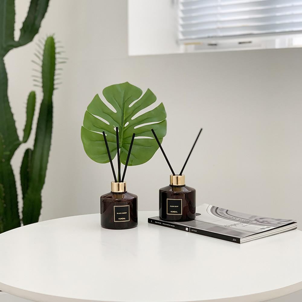 KUNDAL Perfume Diffuser 2-piece Set Cherry Blossom 200ml, Korean Cosmetics with Good Fragrance