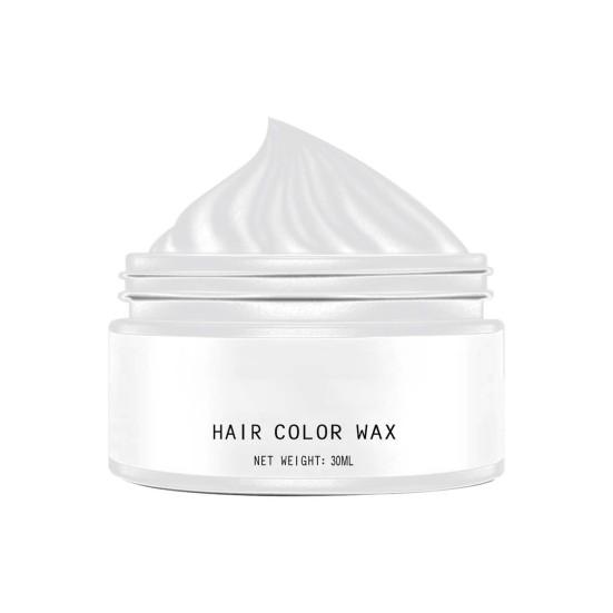 30ml Hair Color Wax Disposable Fast Molding Multiple Colors Natural Hair Styling Wax for Adult