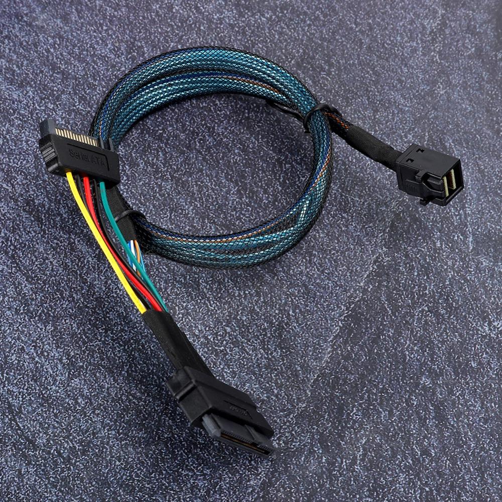 15 Pin SFF8643 To SFF8639 Cable High Speed Server Connector Cable  Server Application