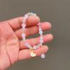 Cartoon Cute Sanrio  Bracelet Girls Kawaii Bracelet Creative Hello Kitty Beaded Bracelet Girl Gifts