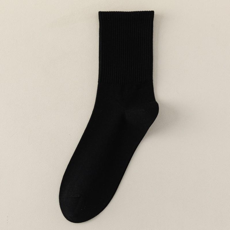 Socks Men S Autumn Tube Socks Men S Socks Cotton Sweat-Absorbing Casual Men S Socks High Rubber Band Sports Light Luxury Stockings One size fits all