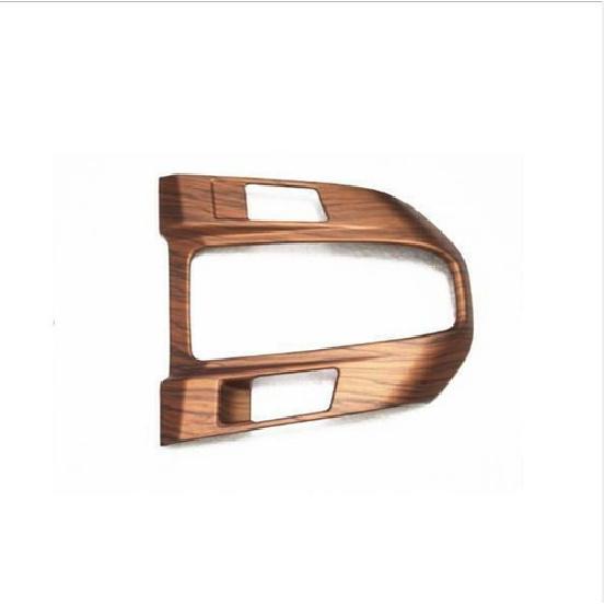 Peach Wood Grain Gear Shift Box Panel Cover Trim For Honda CR-V CRV 2017-