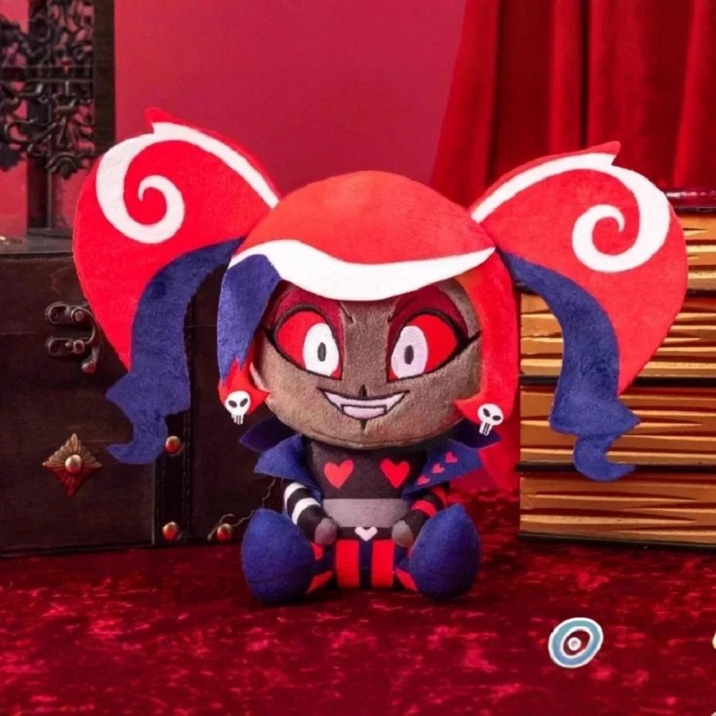 

25cm New Hazbin Hotel Anime Niffty Figure Sitting Plushies Cute Stuffed Dolls Collectibles Cartoon Peripherials Toys Kids Gifts 25cm