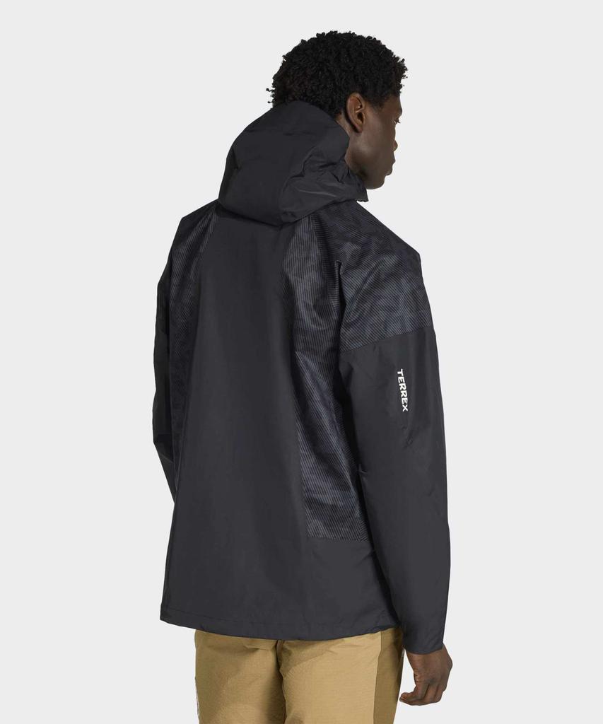 Adidas Terrex Xperior 2.5 Layer Hybrid Primeknit Climaproof Jacket - Black / Jw9332