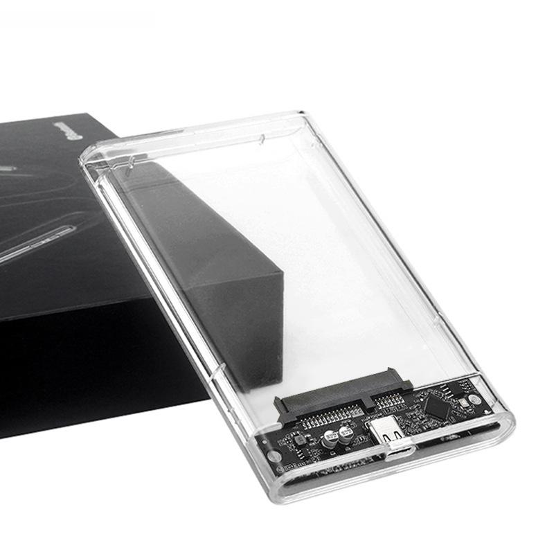 

Transparent USB 3.1 Type-C SATA SSD External Enclosure U25TY31-A-C Transparent