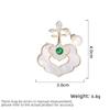 Women's Light Luxury Design Elegant Imitation Pearl Pipa Brooch Fashionable And Versatile Niche Design Sense Brooch