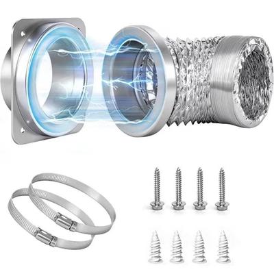 Flexible Magnetic Dryer Vent Coupling Quick Connection Magnetic Vent Kit  Hotel Living Room