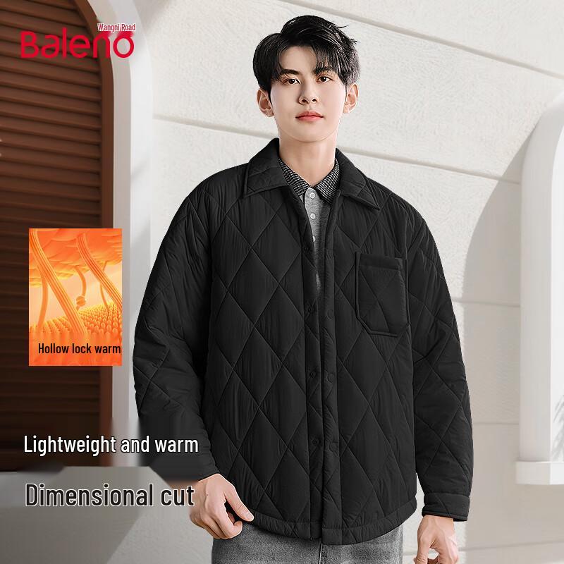 Baleno Men s Turn-down Collar Quilted Padded Jacket XL