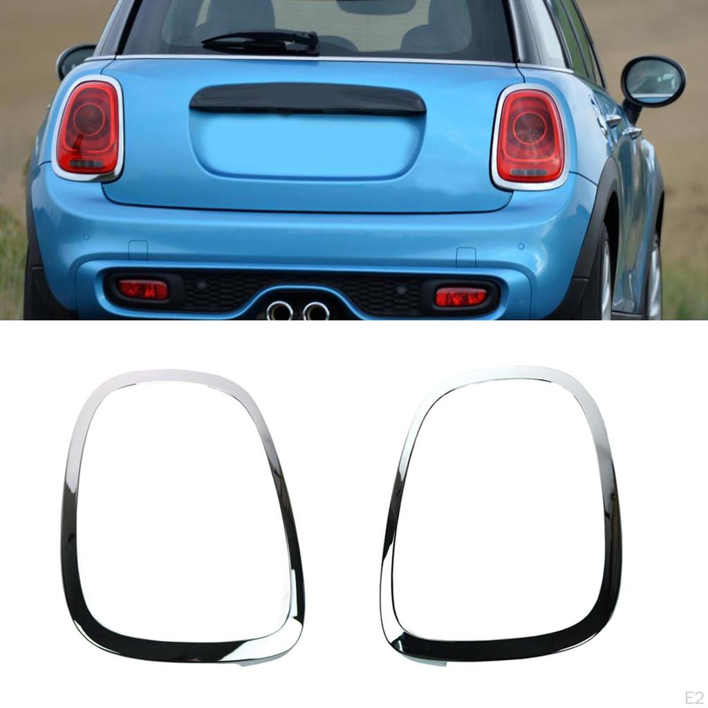 Car Rear Tail Light Surround Cover trims Replacement Spare Parts for F55 F56 F57 Easy Installation