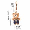 Animal Bear Plush Pendant PP Cotton Little Bear Doll Key Ring  Female Lady Girl