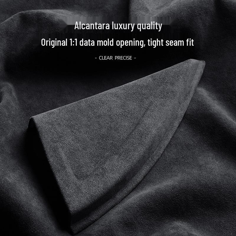 Zeekr 009 Alcantara Suede A-Pillar Triangle Cover - Car Decoration & Protective Accessories