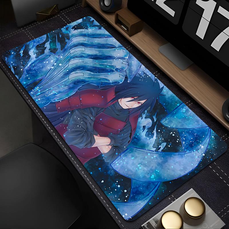 Mouse Pad Naruto Madara Uchiha Anime Gaming Accessories Mousepad Gamer xxl Completo Computer Keyboard Desk Mat Varmilo Table Pad