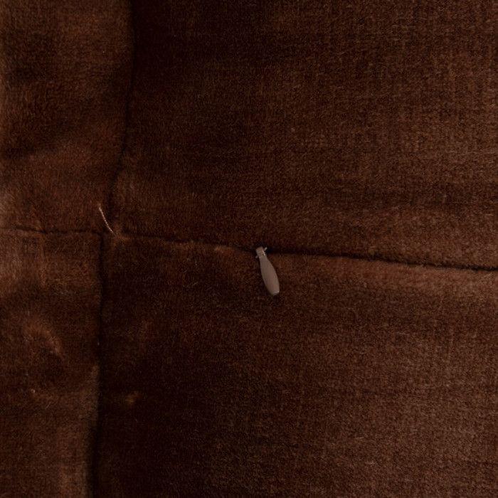 Coussin "Cuddly" 38 x 58 cm et 53 x 53 cm flanelle 550 g - Cuddly Marron - Coussin 53 x 53 cm