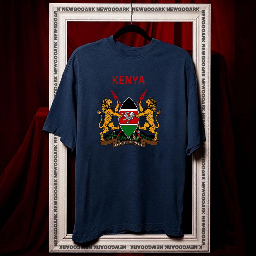 

Kenya harambee shirt Women Unisex Casual cotton printed t shirts Adult fashion ropa hombre Comfortable Breathable Shortsleev S