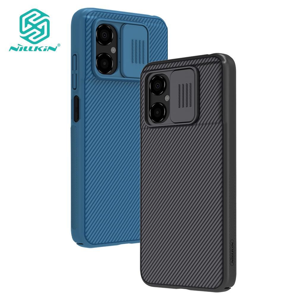 

Nillkin CamShield Чехол для телефона Xiaomi Poco M4 5G Чехол для камеры Ползунок Защита роскоши Жесткий ПК Ударопрочная задняя крышка
