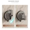 Vacuum Wall Hook With Strong Adhesive No Residues Removable Space Aluminum Towel Hanger For Bathroom Bedroom Door