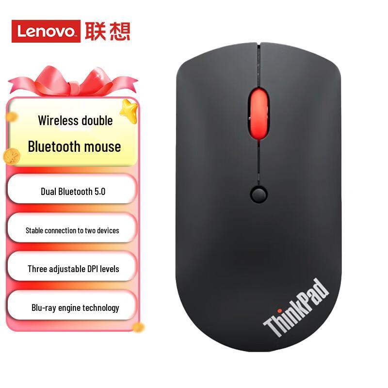 

Lenovo Dual-Mode Wireless Ultra-Thin Optical Mouse