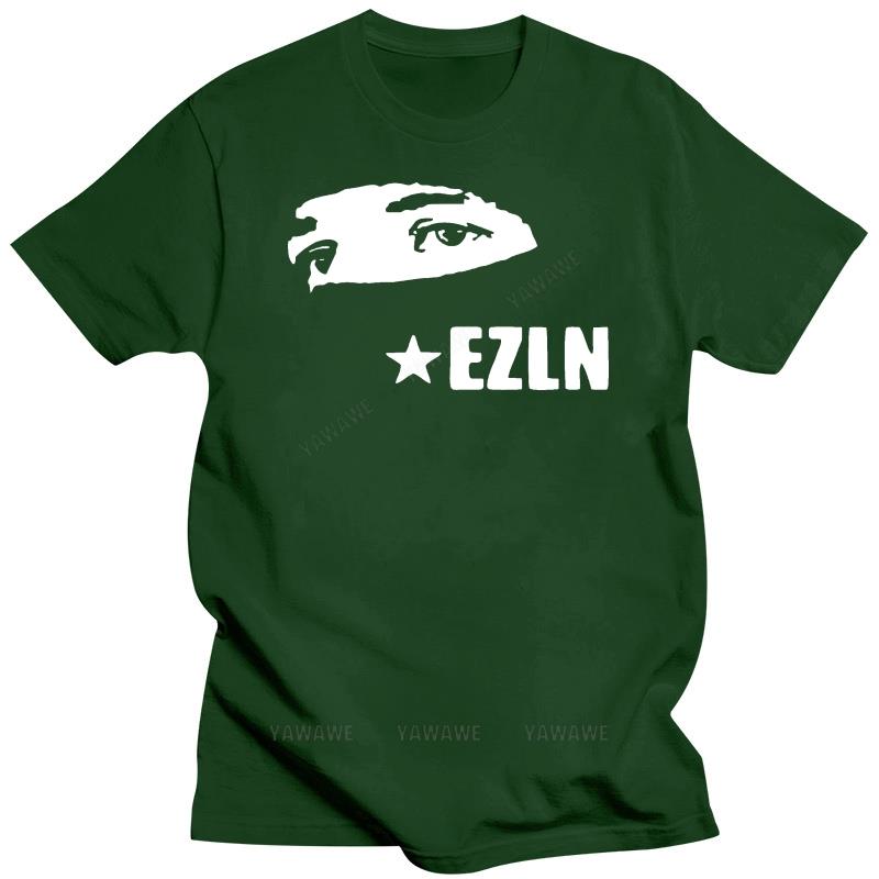 Ezln Zapatista Star Face T-Shirt Tee Cotton Mens Summer Sale 100 % Cotton T Shirt Funny Tee Shirts Men Adult tee top S
