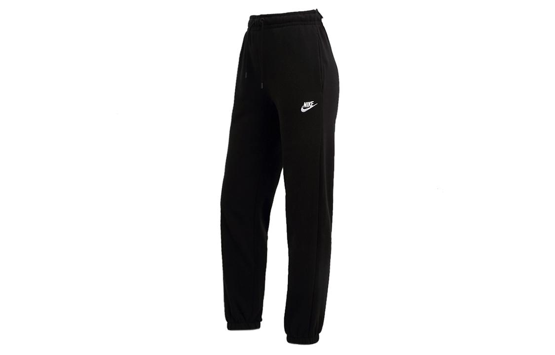 

Nike Knitted Sweatpants Women s Black Moderate Cuffed Pants BV4092-010 XL
