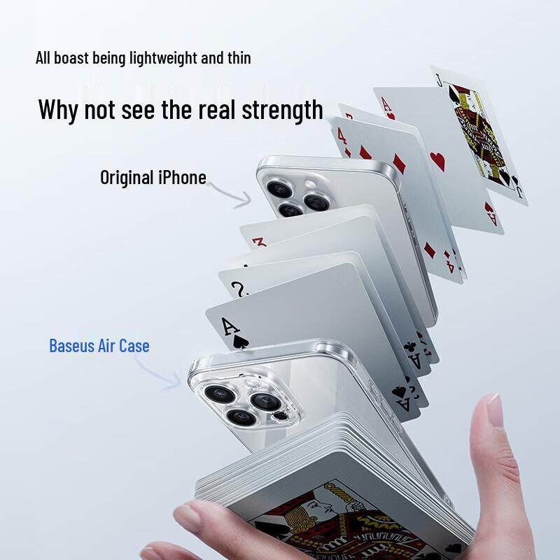 Baseus Ultra-Thin Transparent Case for iPhone 16 Pro Max