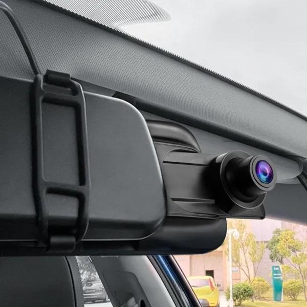 Specchietto Retrovisore DVR Con Doppia Fotocamera E Wifi - Registratore Di Guida HD Con Visione Notturna E Navigazione