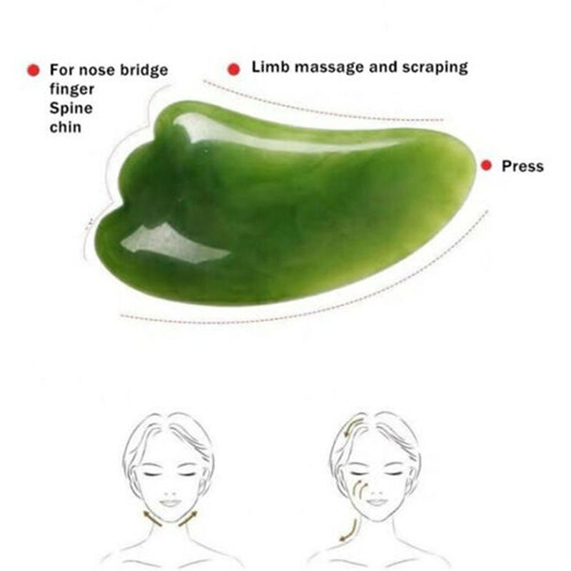 7PCS Gua Sha Scraping Massage Tools Set Guasha Board for Face Neck Eyes