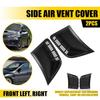 2Pack Black Side Air Vent Fender Cover Trim L+R For 2008-2014 Subaru Impreza WRX