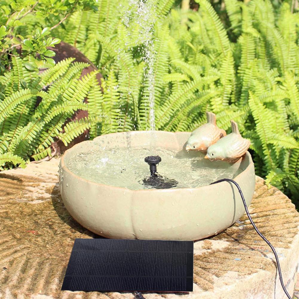 Solar Water Fountain Pump Solar Fountain Pond Pump Kit Solar Powered Fountain Water Pump for Garden Pool Pond Aquarium Fountain