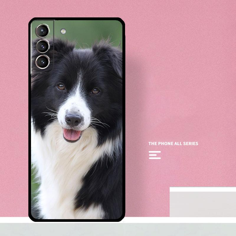 Border Collie Dog Phone Case For Samsung Galaxy S25 Ultra S20 S21 S22 S23 S24 Plus S9 S10 S24 FE Cover Coque