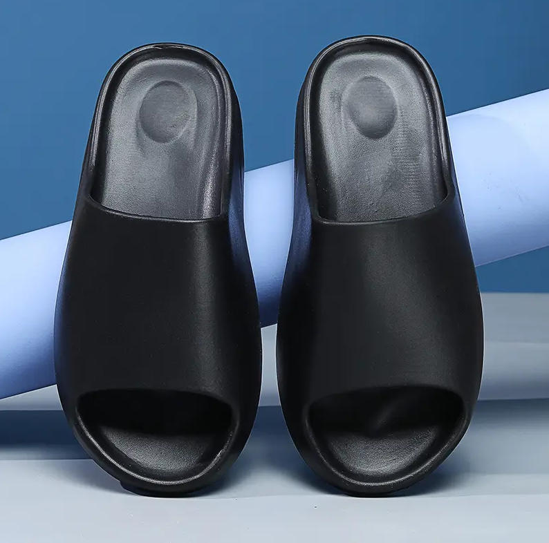 Letní pantofle Pánské s měkkou podrážkou Domácí vnitřní platformové sandály Houba Módní plážová obuv Pár Protiskluzové koupelnové pantofle