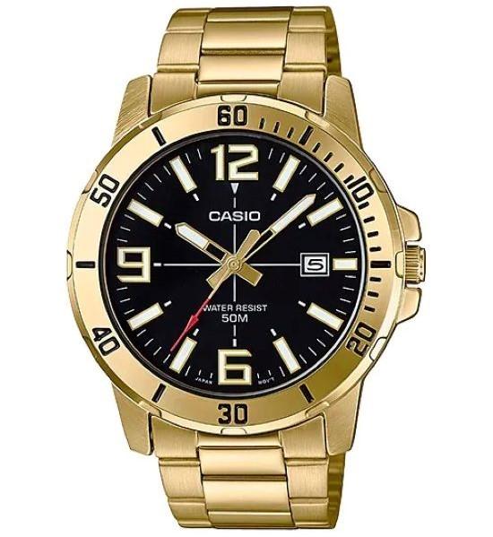 

Аналоговые кварцевые часы Casio MTP-VD01G-1B