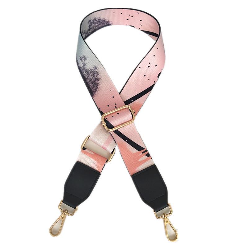 Luggage Accessories Single Shoulder Oblique Span Women's Bag Strap Adjustable Wide Shoulder Strap Color Bag Versatile Strap