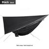 Mosquito Net Hammock with Sunshade Tarp - Outdoor Quick-Open Rainproof Set