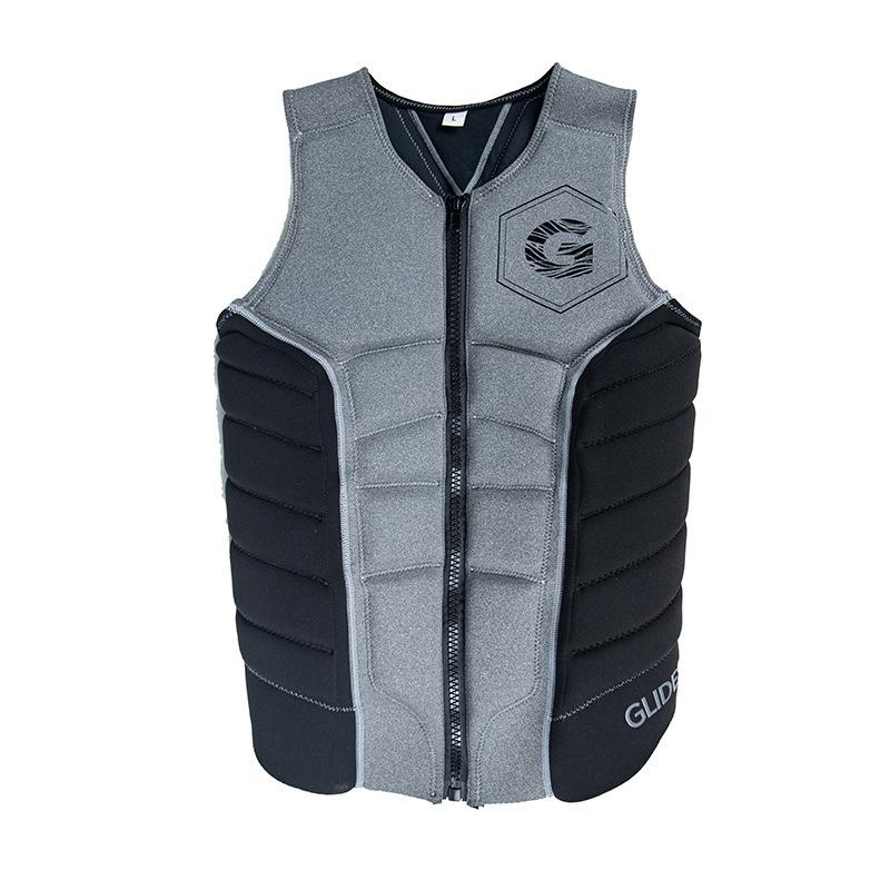 Men Uoyancy Vest Sleeveless Front Zipper