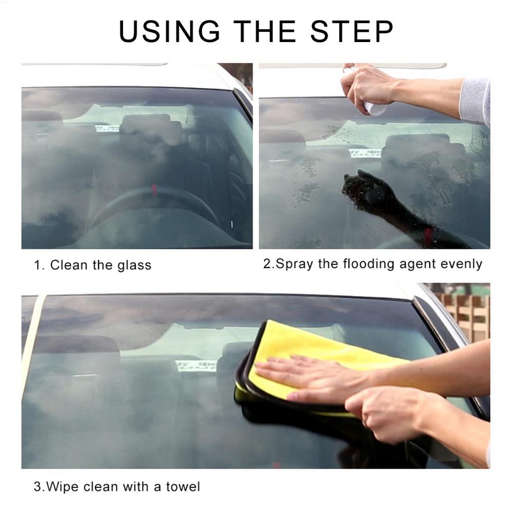 50ml Anti-fog Agent Waterproof Rainproof Spray Car Front Windshield Coating Agent Anti Mist Goggles Defogging Car Cleaner Spray