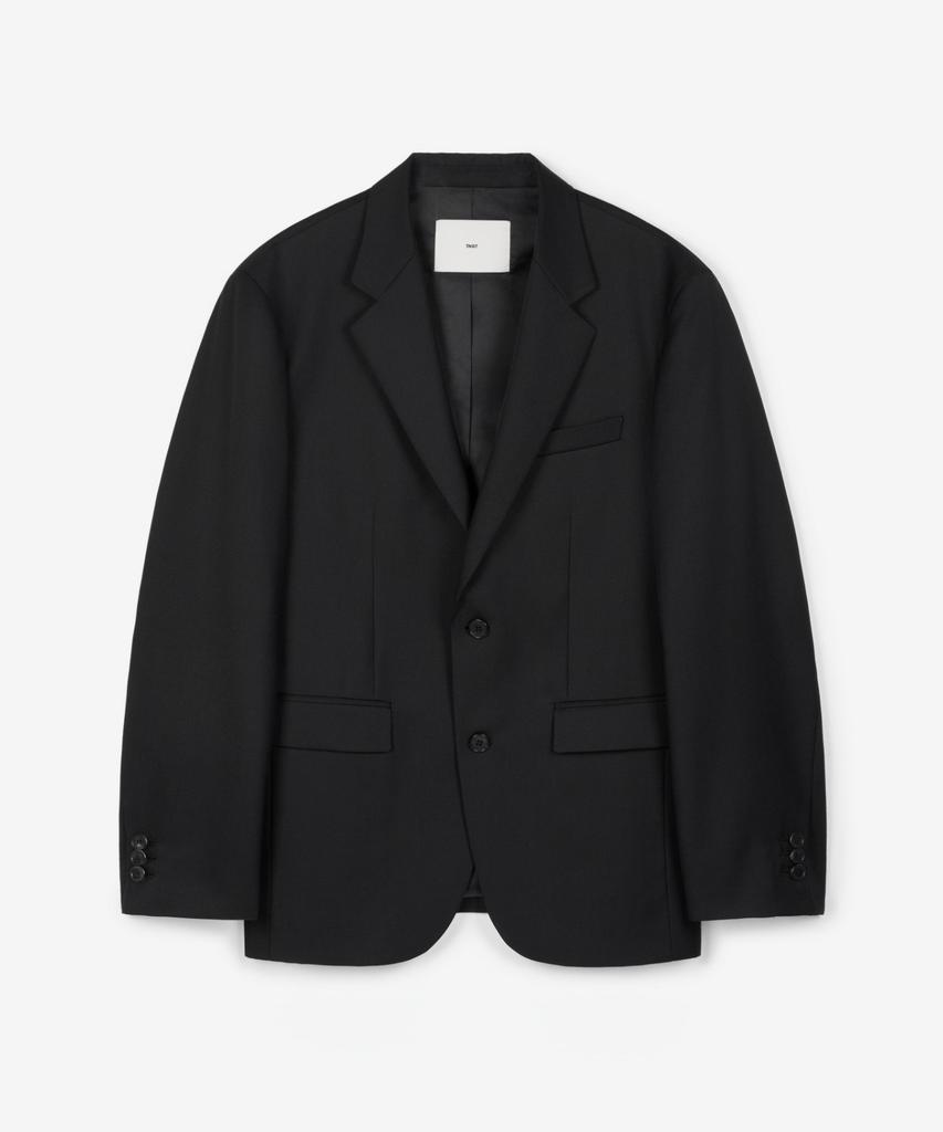 TNGT Wool Blend Comfort Set-Up Jacket (Black) Tnja6F100Bk